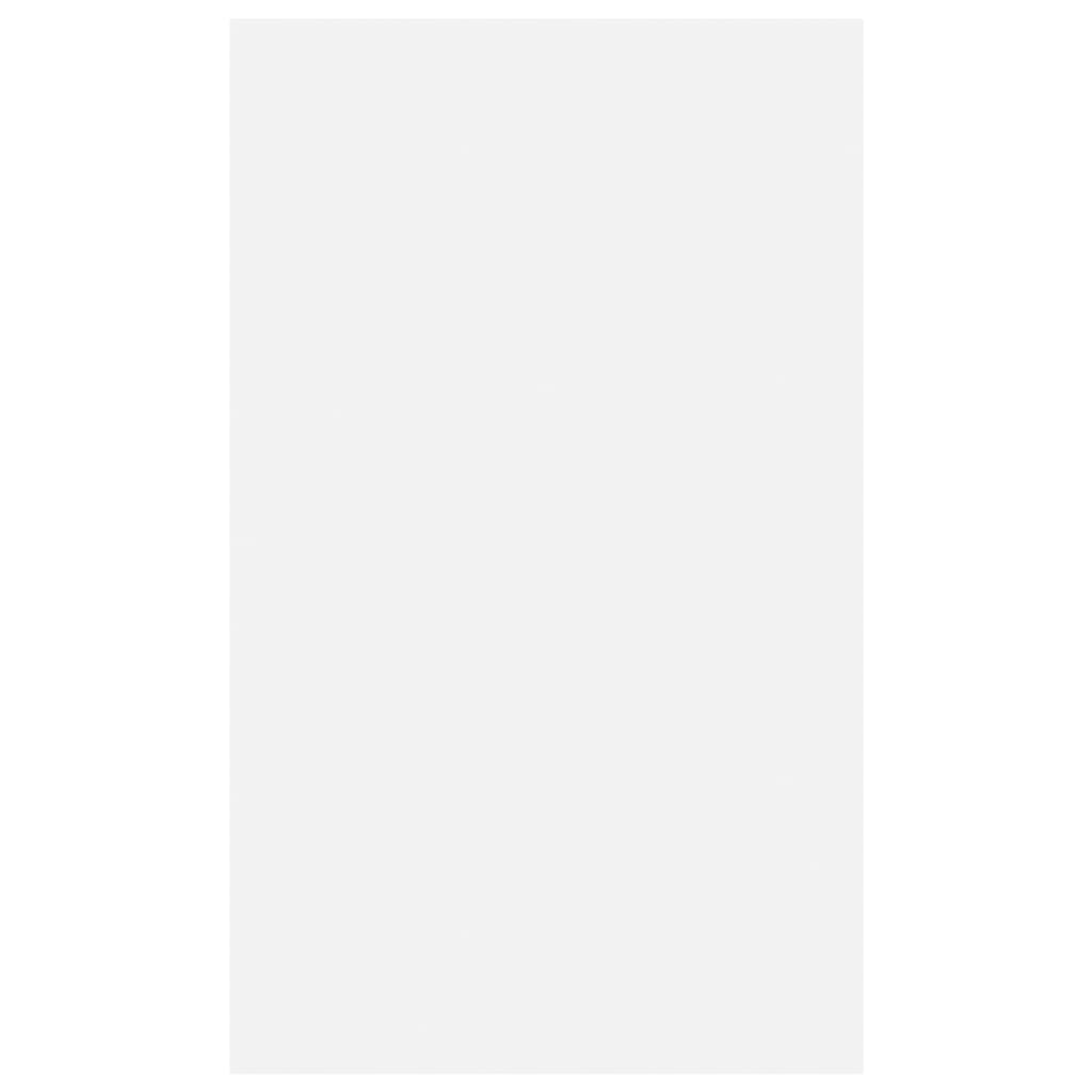 Vidaxl toile en toile 12 st tissu et pin massif blanc