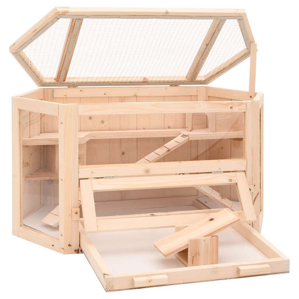 Vidaxl hamsterkooi 80x40x43 cm solide solide