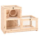 Vidaxl hamsterkooi 81x40x60 cm solide solide
