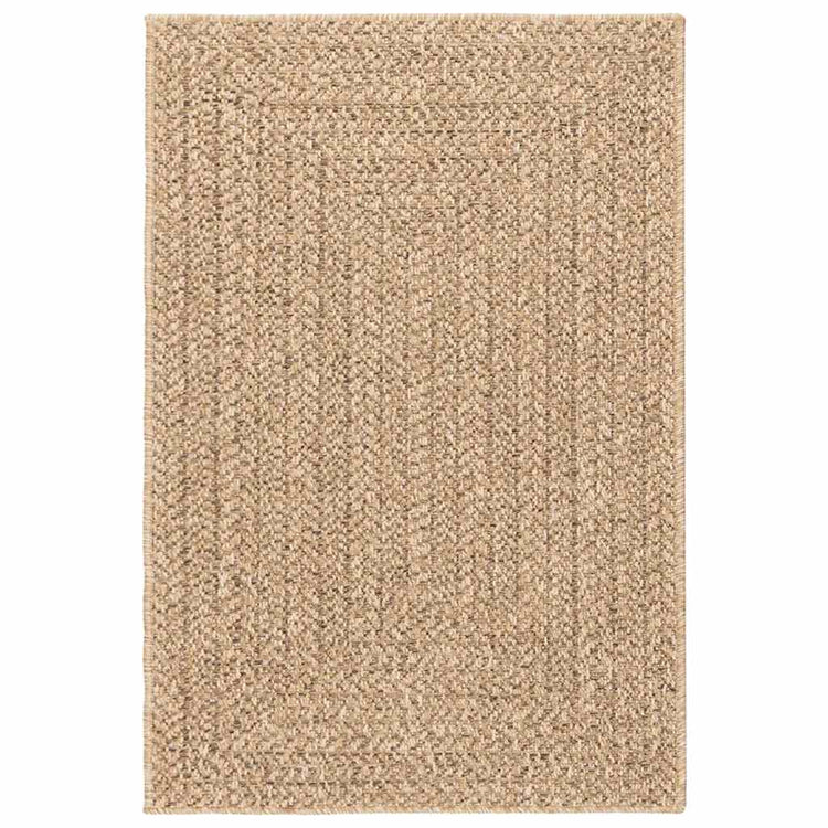 Vidaxl tapis zizur à l'intérieur et à l'extérieur de 120x170 cm de jute