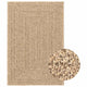 Vidaxl tapis zizur à l'intérieur et à l'extérieur de 140x200 cm