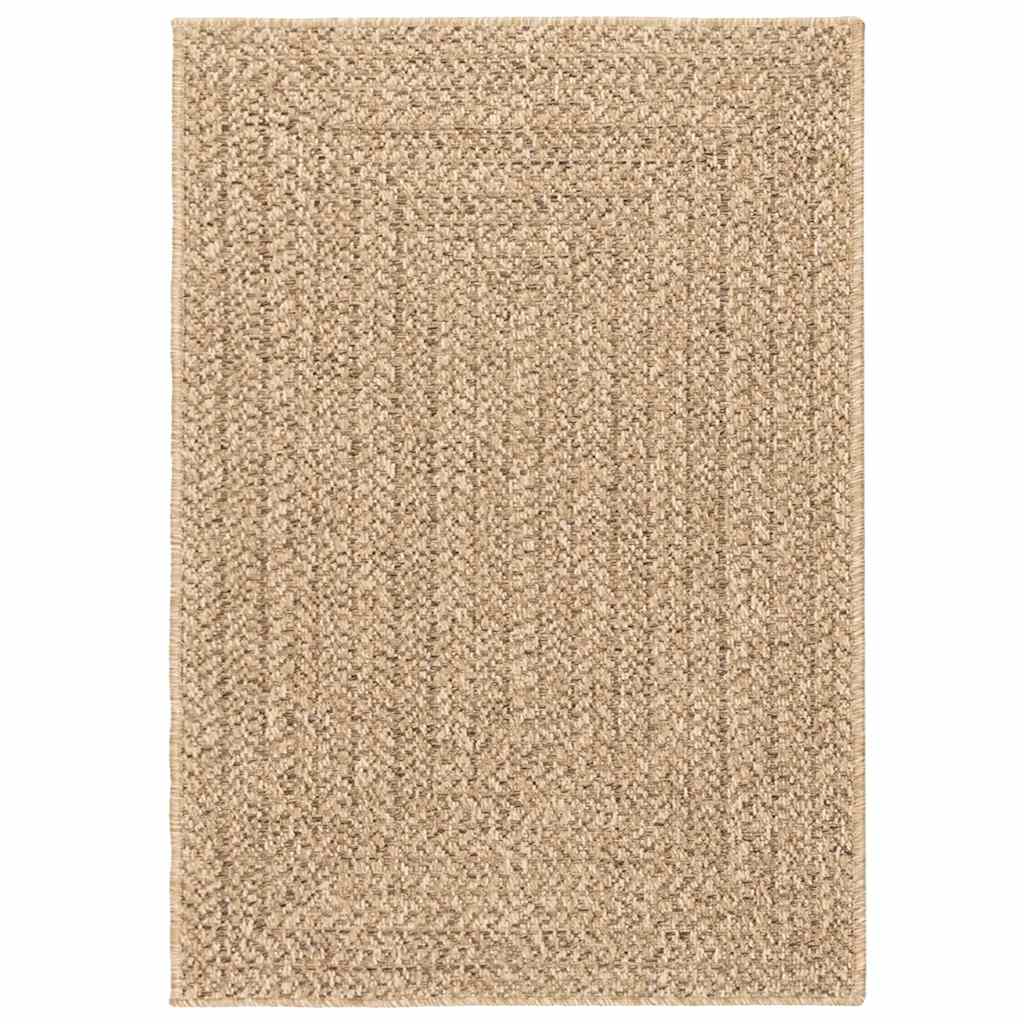 Vidaxl tapis zizur à l'intérieur et à l'extérieur de 160x230 cm de jute