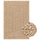 Vidaxl tapis zizur à l'intérieur et à l'extérieur de 200x290 cm de jute