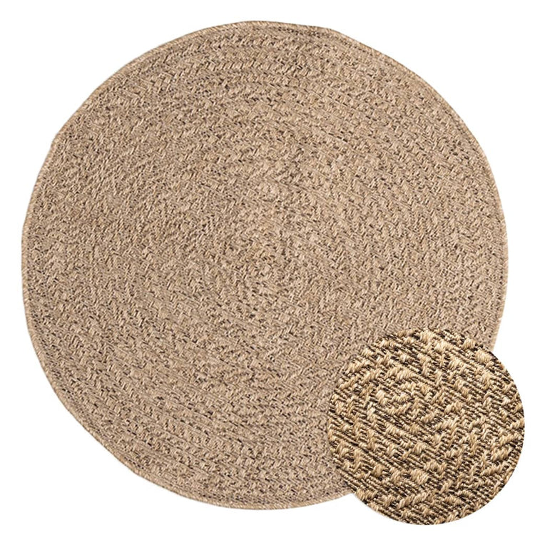 Vidaxl tapis zizur à l'intérieur et à l'extérieur de 90 cm de jute de jute