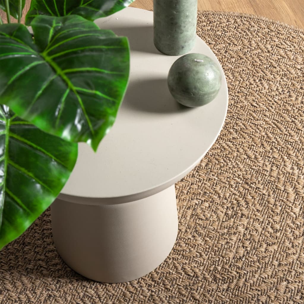 Vidaxl tapis zizur à l'intérieur et à l'extérieur de 90 cm de jute de jute