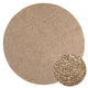 Vidaxl tapis zizur à l'intérieur et à l'extérieur de 120 cm de jute de jute