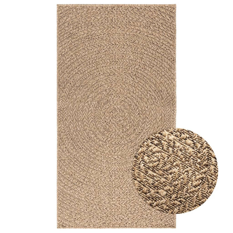 VidaXL tapis zizur intérieur et extérieur 80x150 cm aspect jute