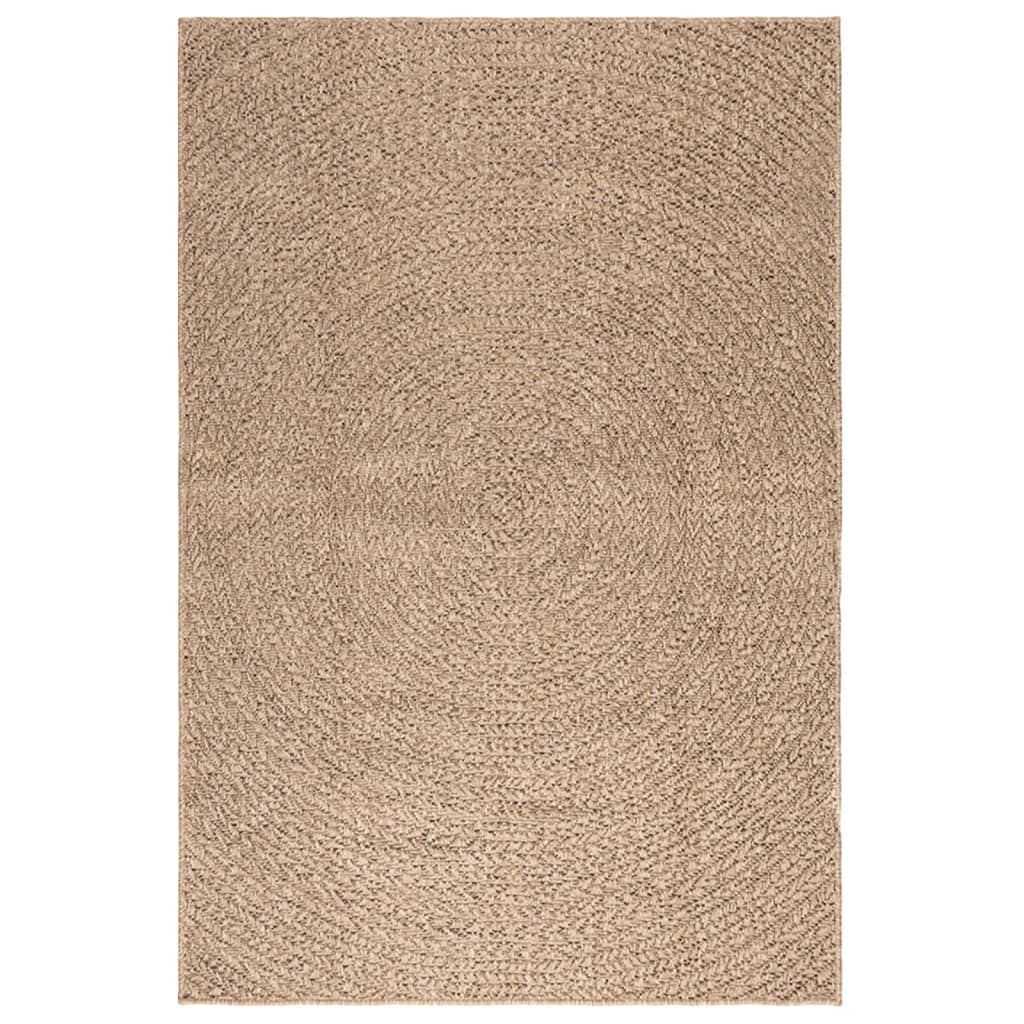 Vidaxl tapis zizur à l'intérieur et à l'extérieur de 120x170 cm de jute