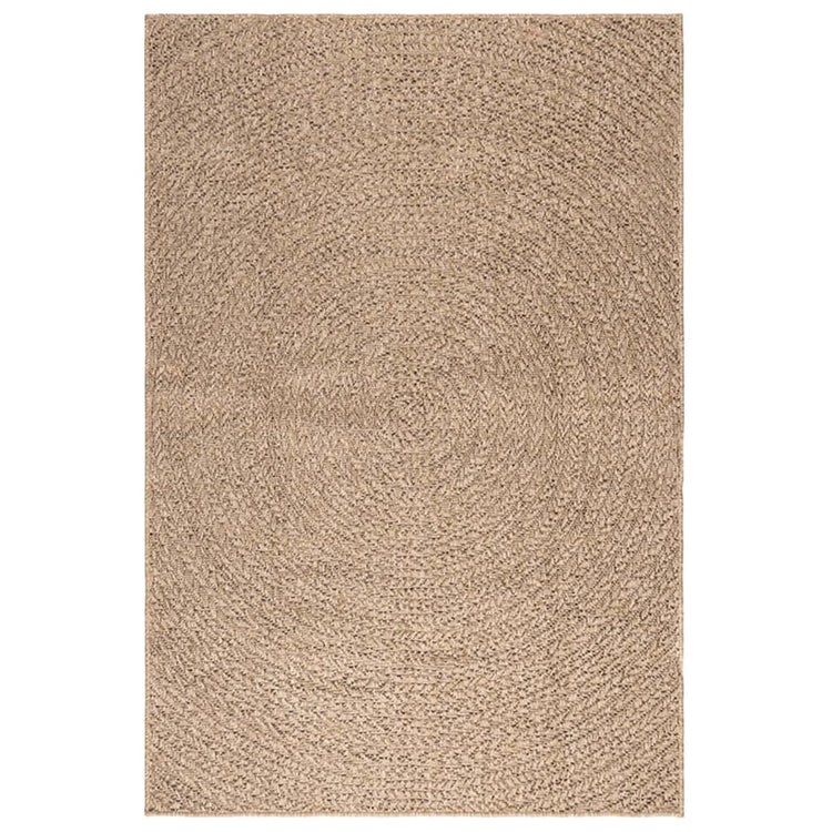 Vidaxl tapis zizur à l'intérieur et à l'extérieur de 120x170 cm de jute