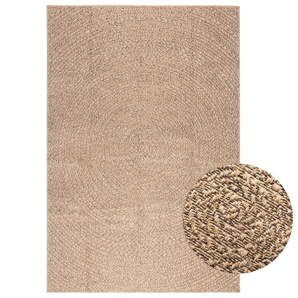 Vidaxl tapis zizur à l'intérieur et à l'extérieur de 140x200 cm