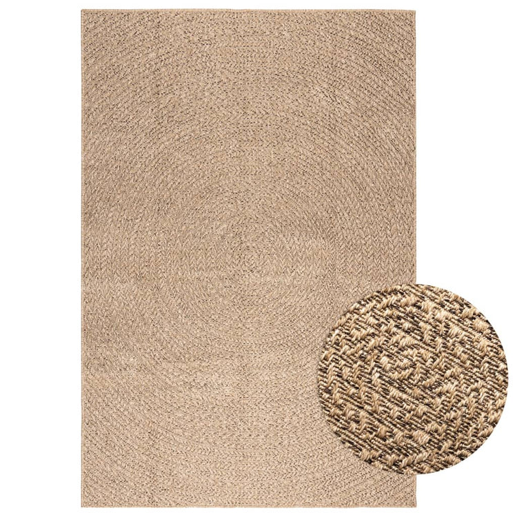 Vidaxl tapis zizur à l'intérieur et à l'extérieur de 140x200 cm