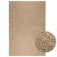 Vidaxl tapis zizur à l'intérieur et à l'extérieur de 160x230 cm de jute