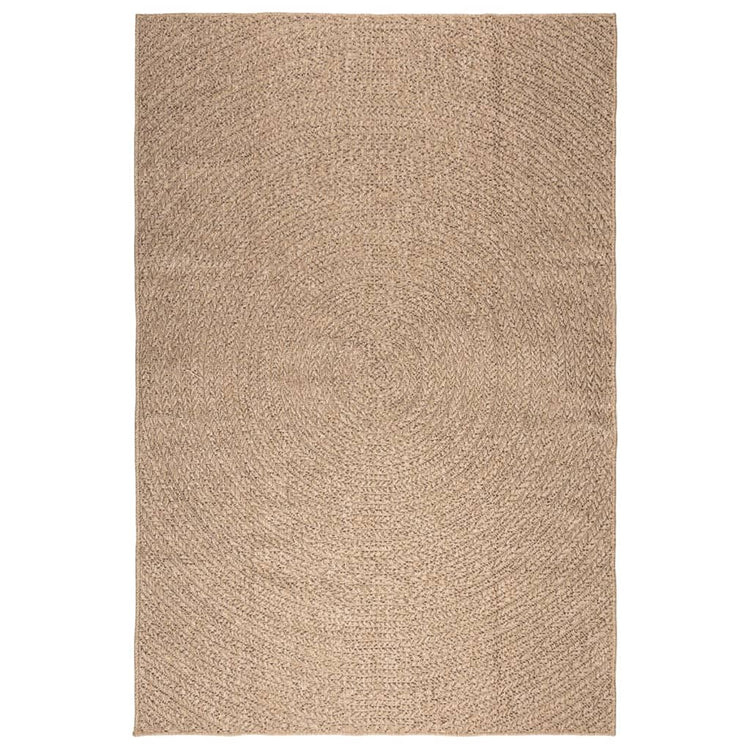 Vidaxl tapis zizur à l'intérieur et à l'extérieur de 160x230 cm de jute