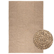 Vidaxl tapis zizur à l'intérieur et à l'extérieur de 200x290 cm de jute - afbeelding 1