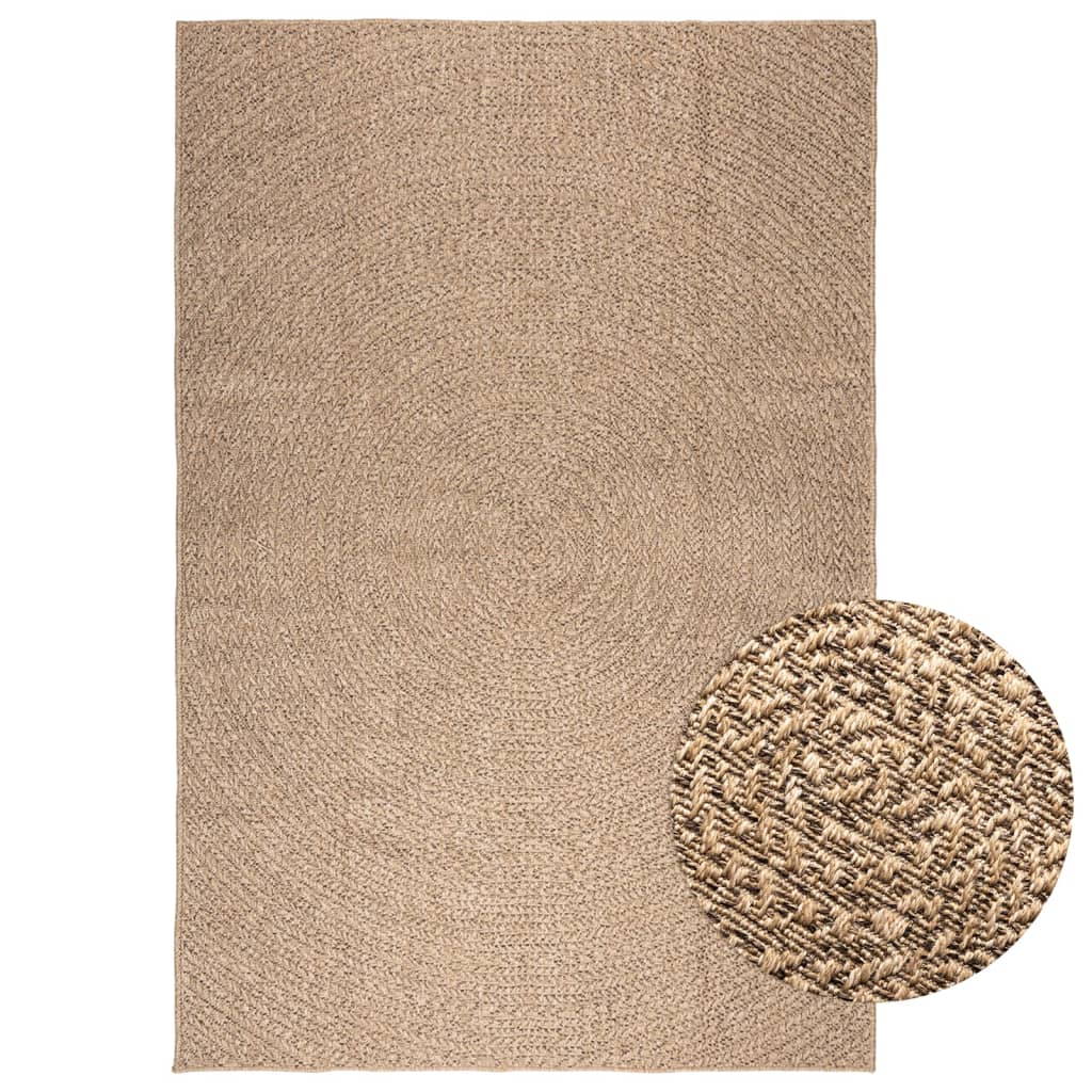 Vidaxl tapis zizur à l'intérieur et à l'extérieur de 200x290 cm de jute