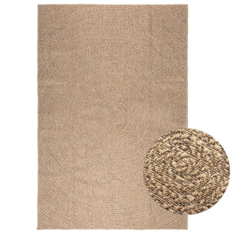 Vidaxl tapis zizur à l'intérieur et à l'extérieur de 200x290 cm de jute