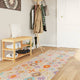 Vidaxl tapis lavable anti-glip 80x300 cm multicolore