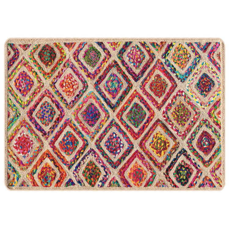 Vidaxl tapis lavable antidérapant 120x180 cm multicolore
