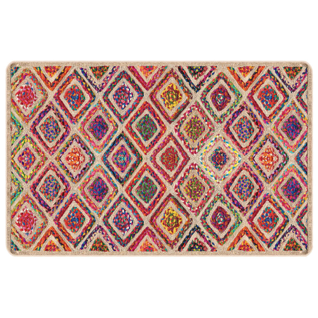 Vidaxl tapis lavable antidérapant 190x300 cm multicolore