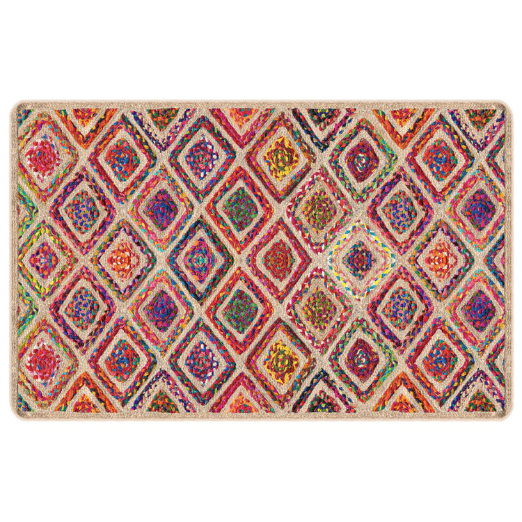 Vidaxl tapis lavable antidérapant 190x300 cm multicolore