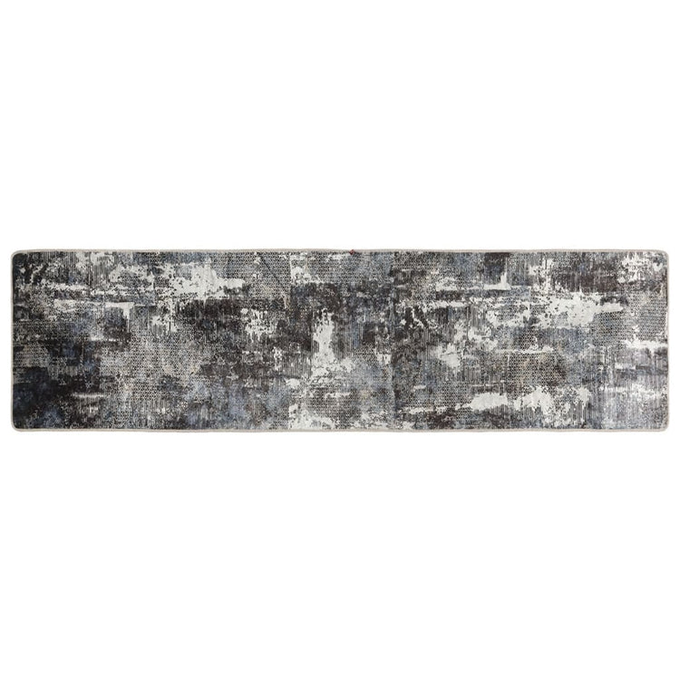 Vidaxl tapis lavable anti-glip 80x300 cm multicolore