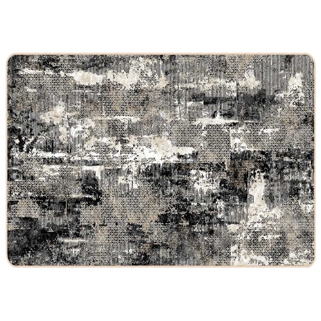 Vidaxl tapis lavable anti-glip 160x230 cm multicolore