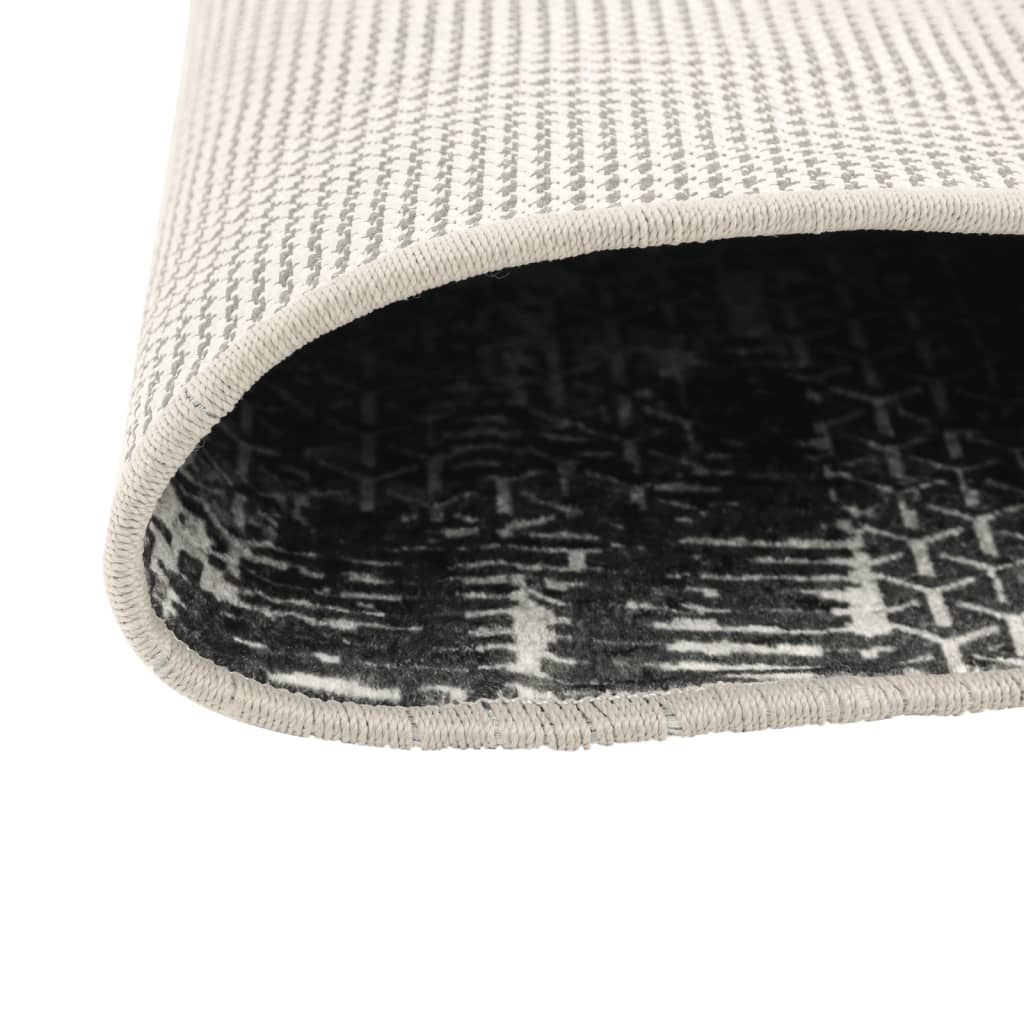 Vidaxl tapis lavable antidérapant Ø 120 cm multicolore