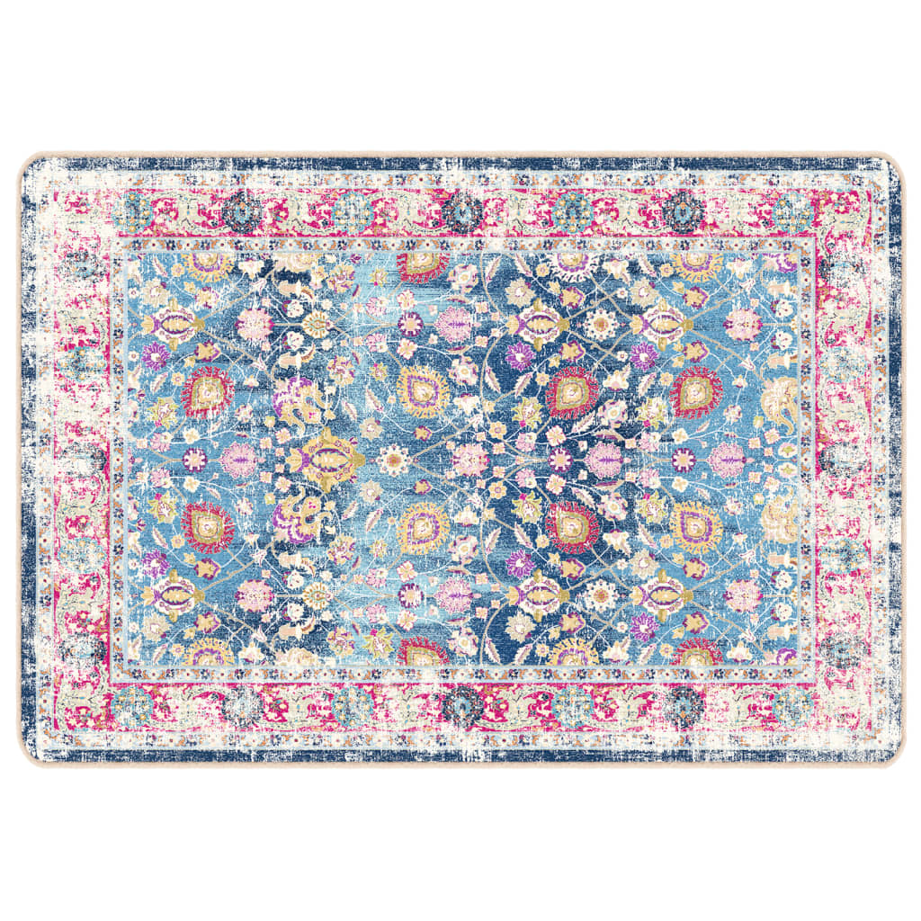 Vidaxl tapis lavable antidérapant 120x180 cm multicolore