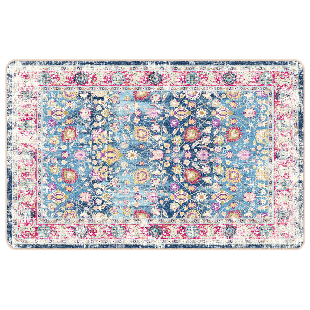 Vidaxl tapis lavable antidérapant 190x300 cm multicolore