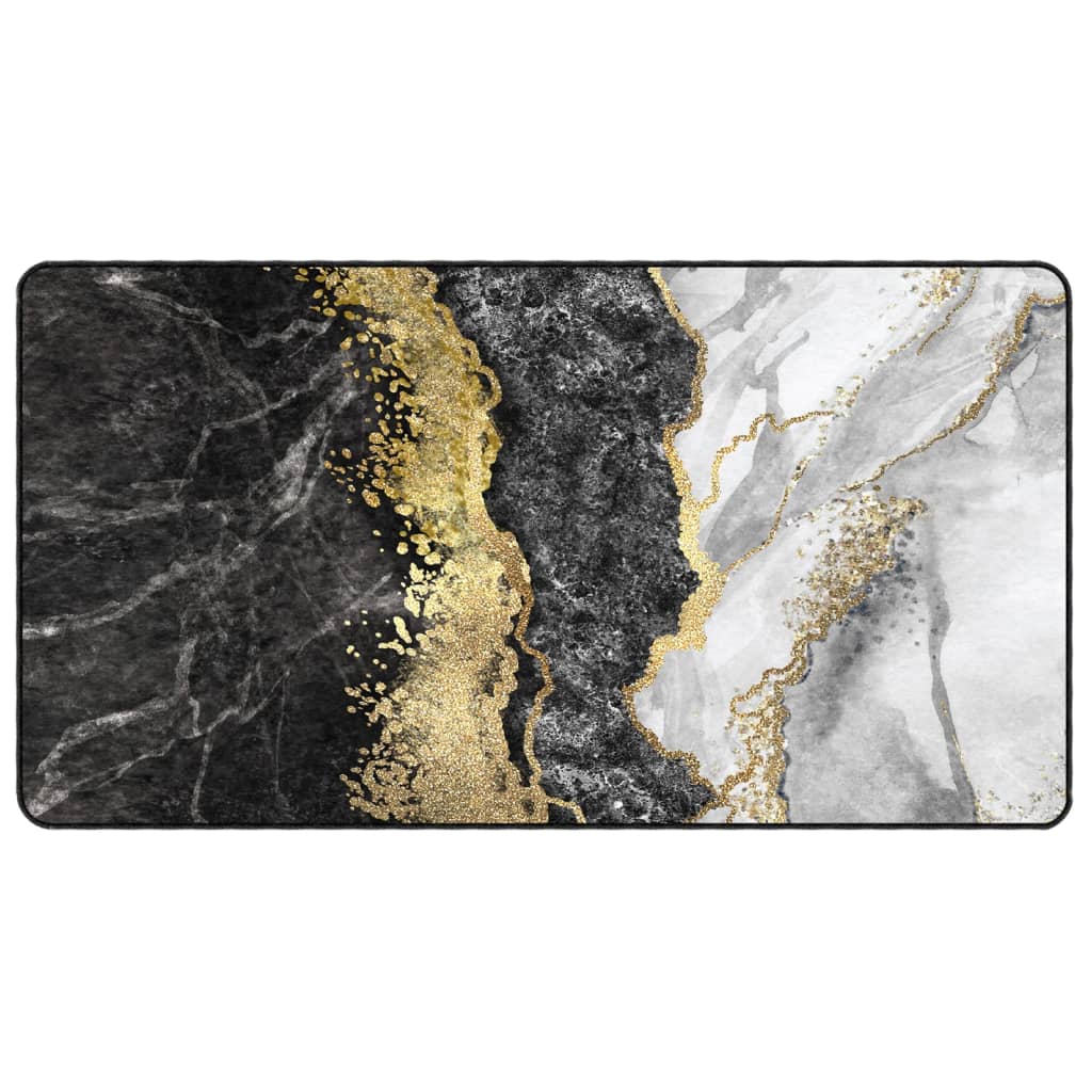 Vidaxl tapis lavable anti-glip 80x150 cm multicolore