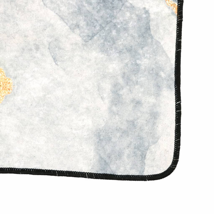 Vidaxl tapis lavable anti-glip 80x150 cm multicolore