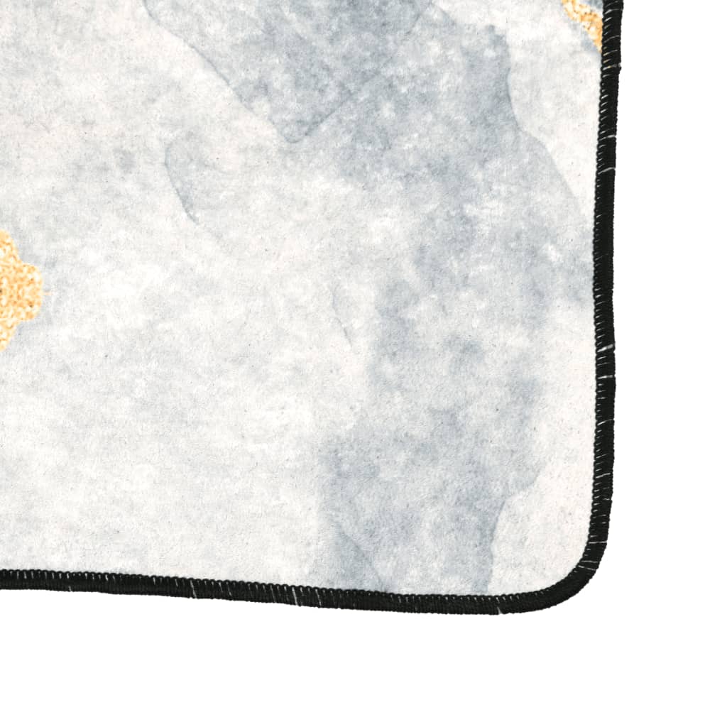 Vidaxl tapis lavable antidérapant 120x180 cm multicolore