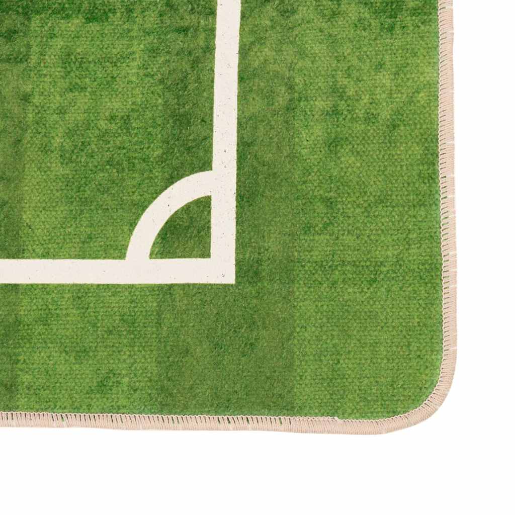 Vidaxl Children's Floor Raping Soccer Field Washable Anti -slip 160x230 cm vert