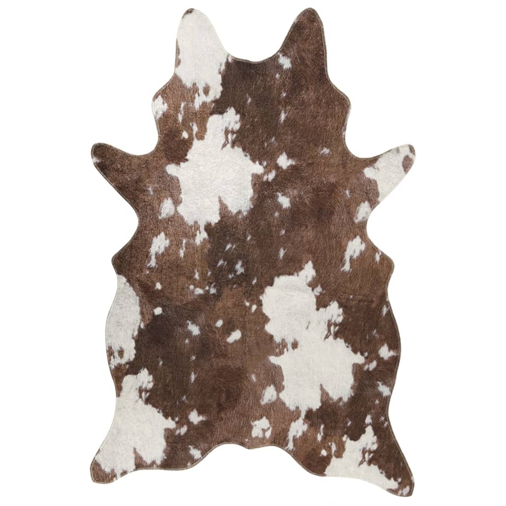 Vidaxl Rapier Cow motif de vache lavable Anti-slip 120x170 cm noir et blanc