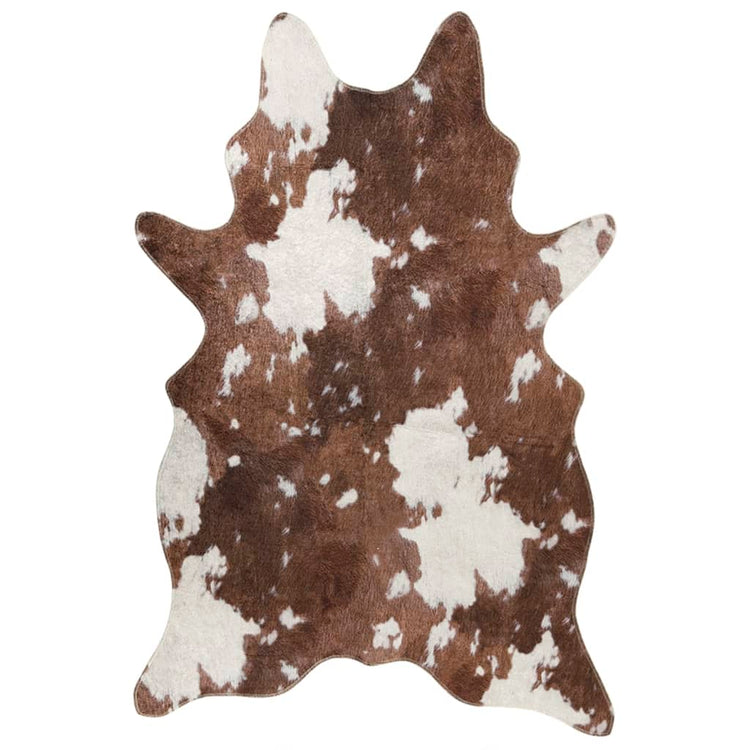 Vidaxl Rapier Cow motif de vache lavable Anti-slip 120x170 cm noir et blanc