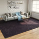 Tapis vidaxl Anti-slip lavable 400x300 cm de couleur anthracite
