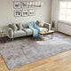 Tapis vidaxl Wasable Anti-Slip 400x300 cm Gray