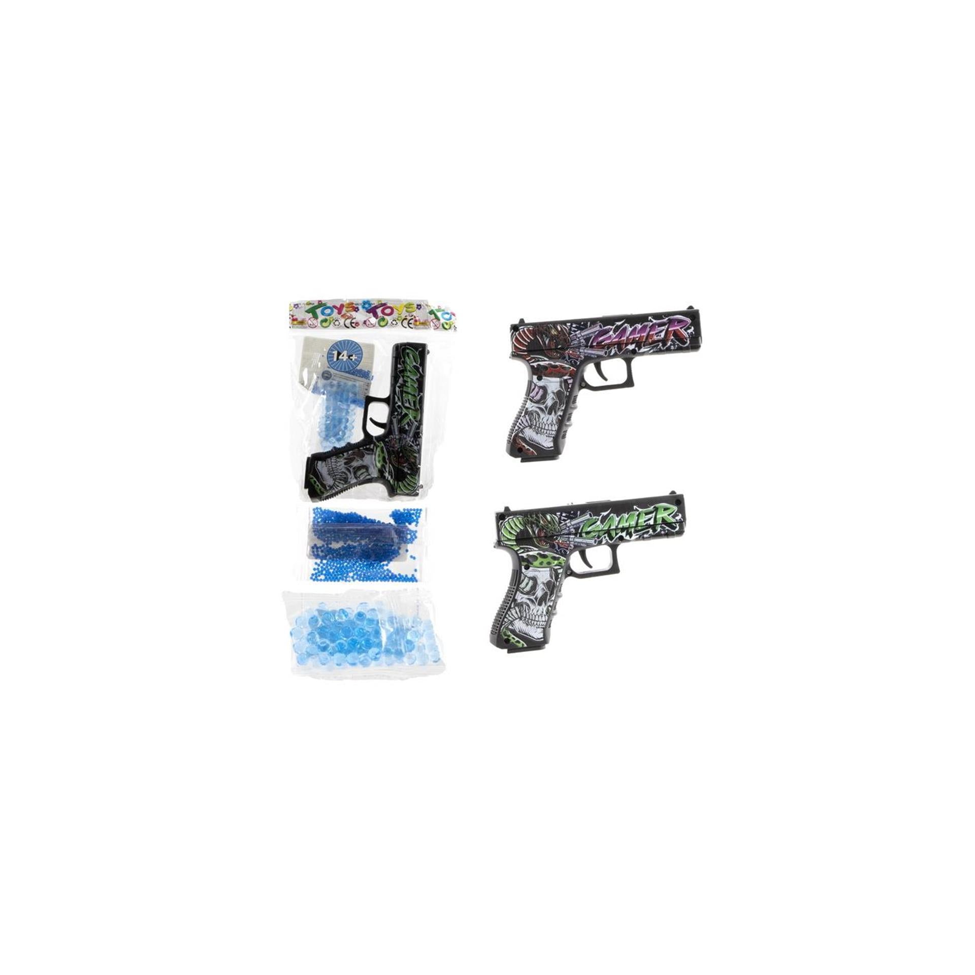 Pistolet à eau avec boule d'eau 14cm