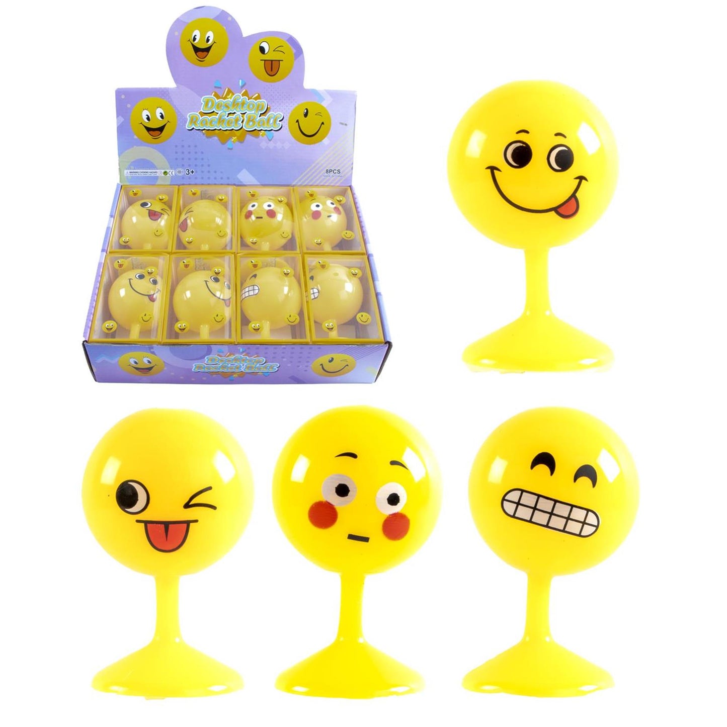 Balle de raquette de bureau 8 pièces 11cm