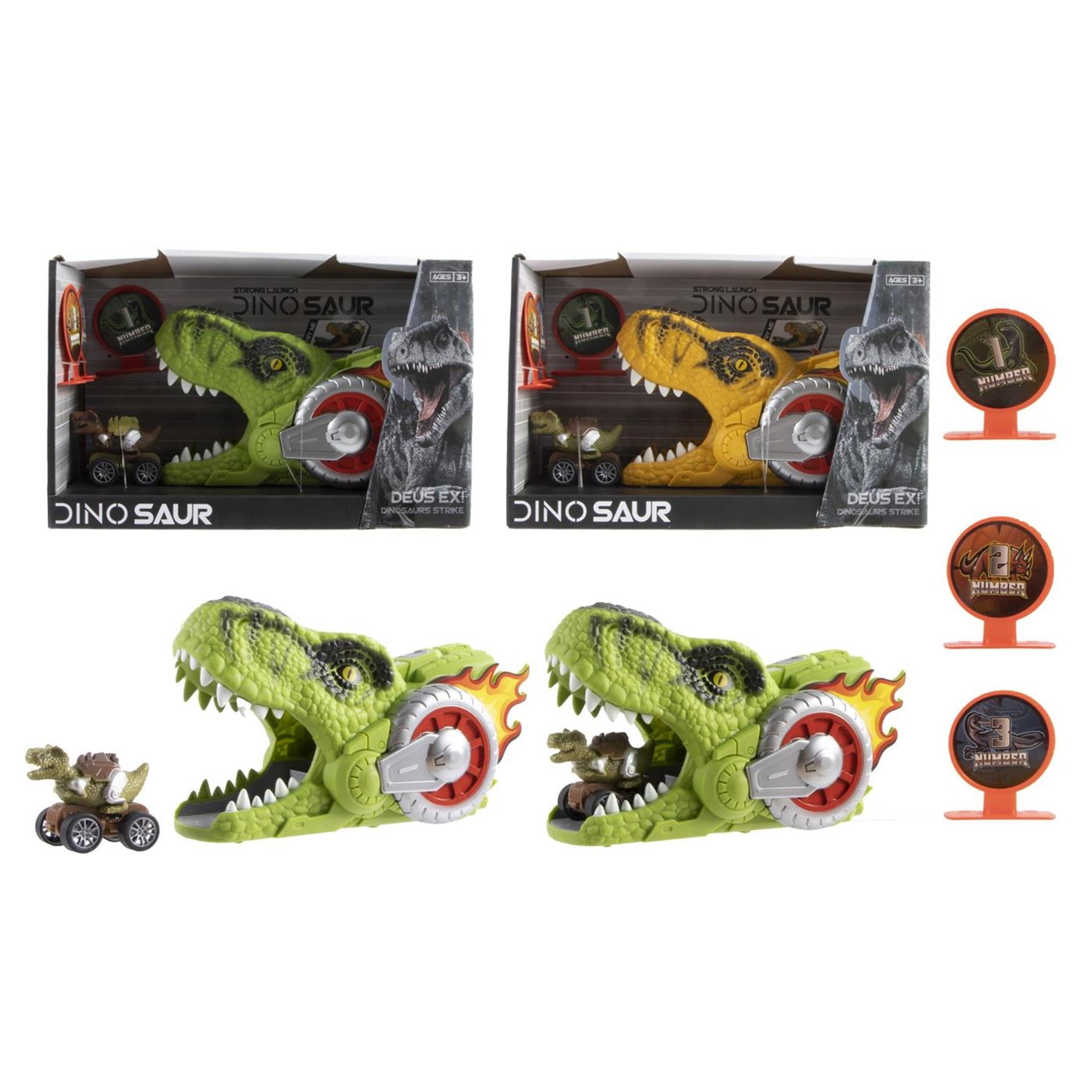 Set de tir Dino 5 pièces 18,5 cm