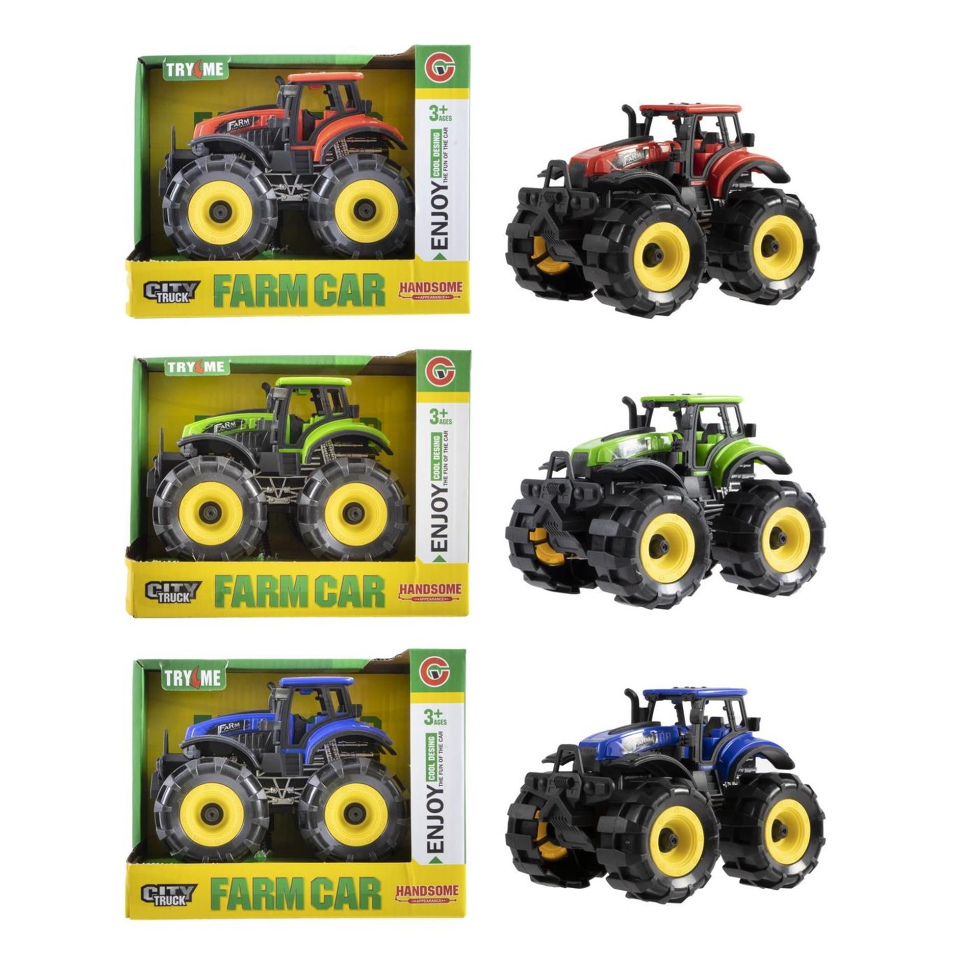 Tracteur avec lumière et son 15,5cm