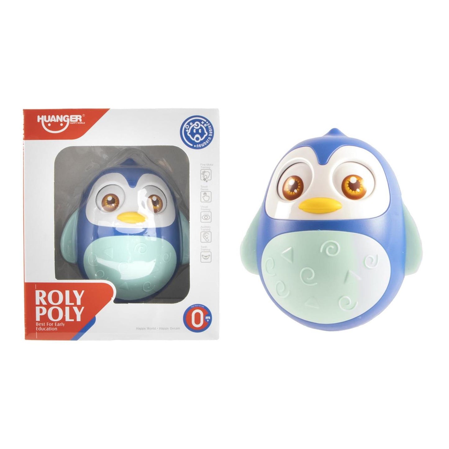 Gobelet pingouin bleu 12cm