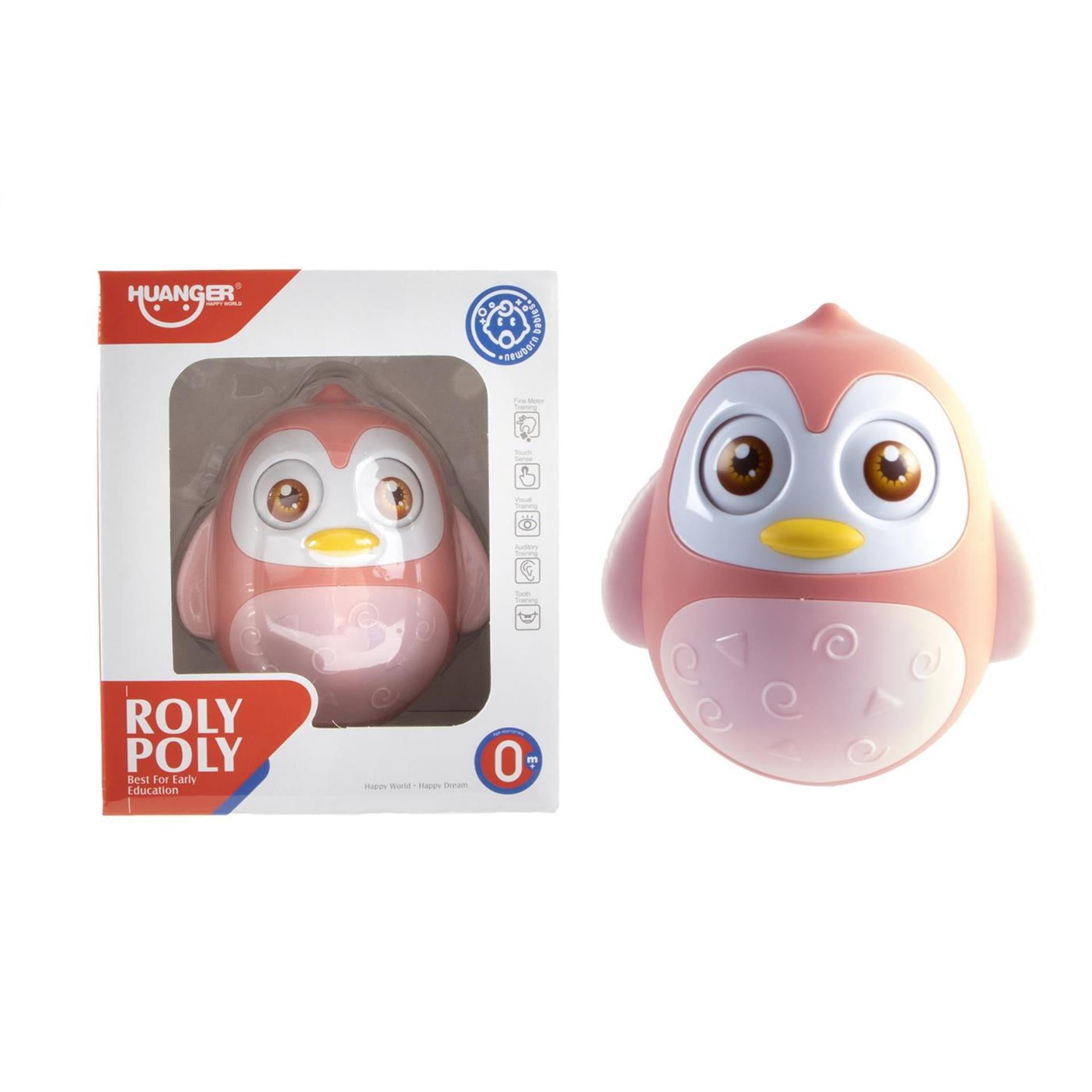 Gobelet pingouin rose 12cm