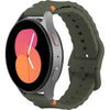 Bracelet Justincase activeflex pour Samsung Galaxy Watch 20mm kaki