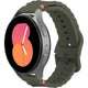 Bracelet Justincase activeflex pour Samsung Galaxy Watch 20mm kaki