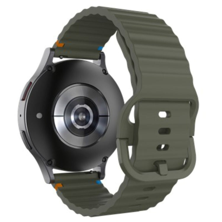 Bracelet Justincase activeflex pour Samsung Galaxy Watch 20mm kaki
