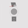 Bracelet Justincase activeflex pour Samsung Galaxy Watch 20mm kaki