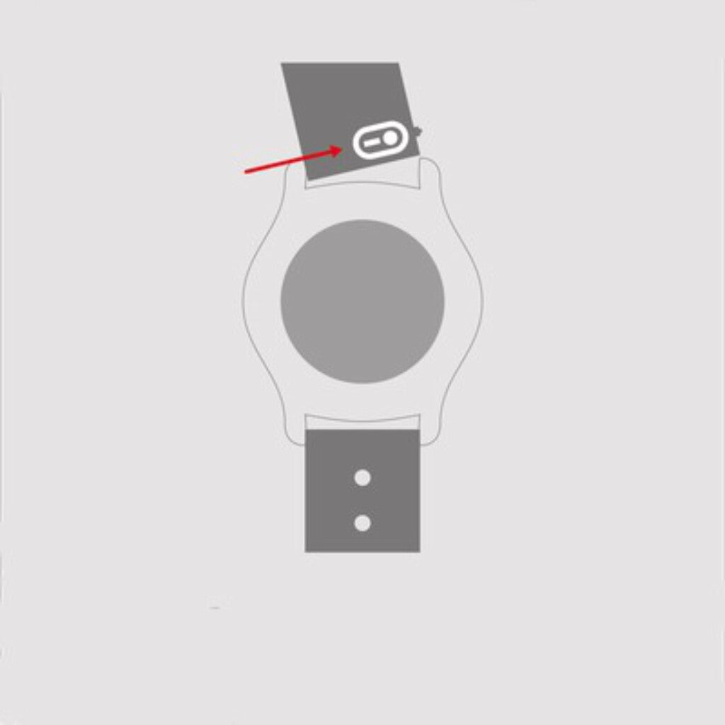 Bracelet Justincase activeflex pour Samsung Galaxy Watch 20mm kaki