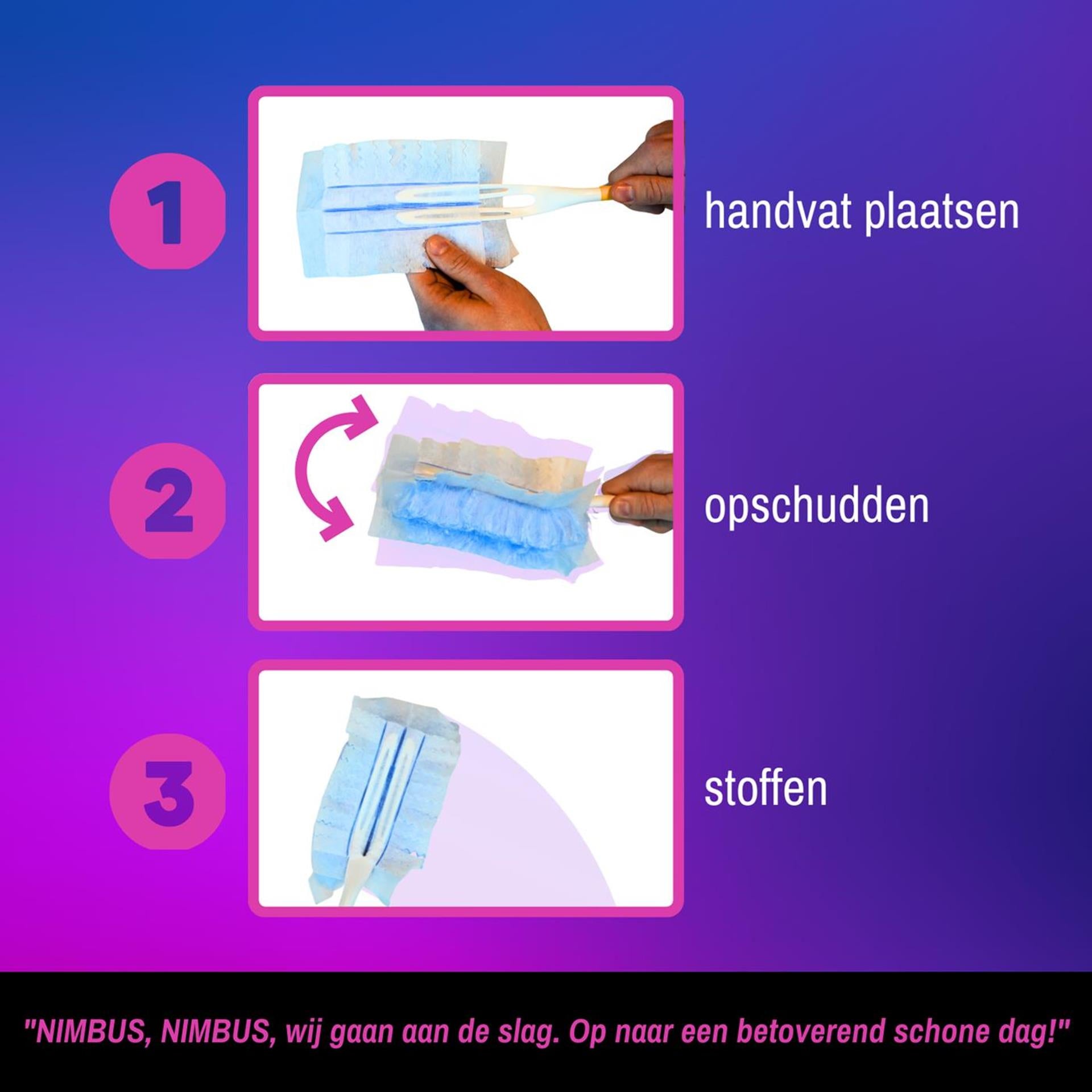 Nimbus magic Duster Recharge 10 pièces