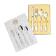 Couverts enfant - 4 pièces - vierge - argent